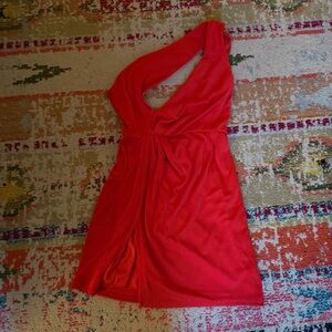 Lucy in the Sky Red Mini Dress